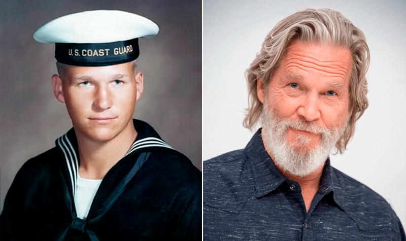 PO2 Jeff Bridges, U.S Coast Guard Reserves (1967-1975)